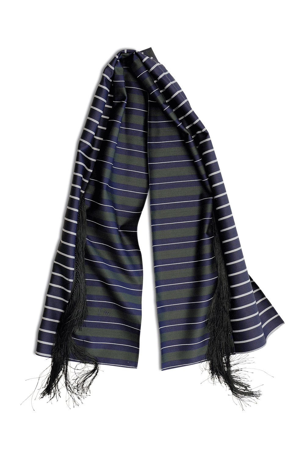 Schal "Stripes'n'Fringes"