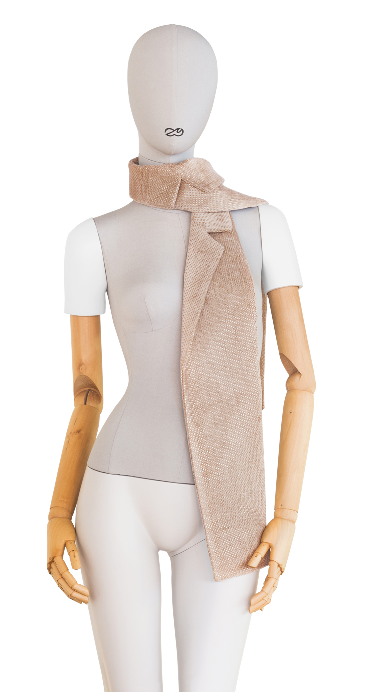 Kragenschal &quot;Goldener Faden&quot;