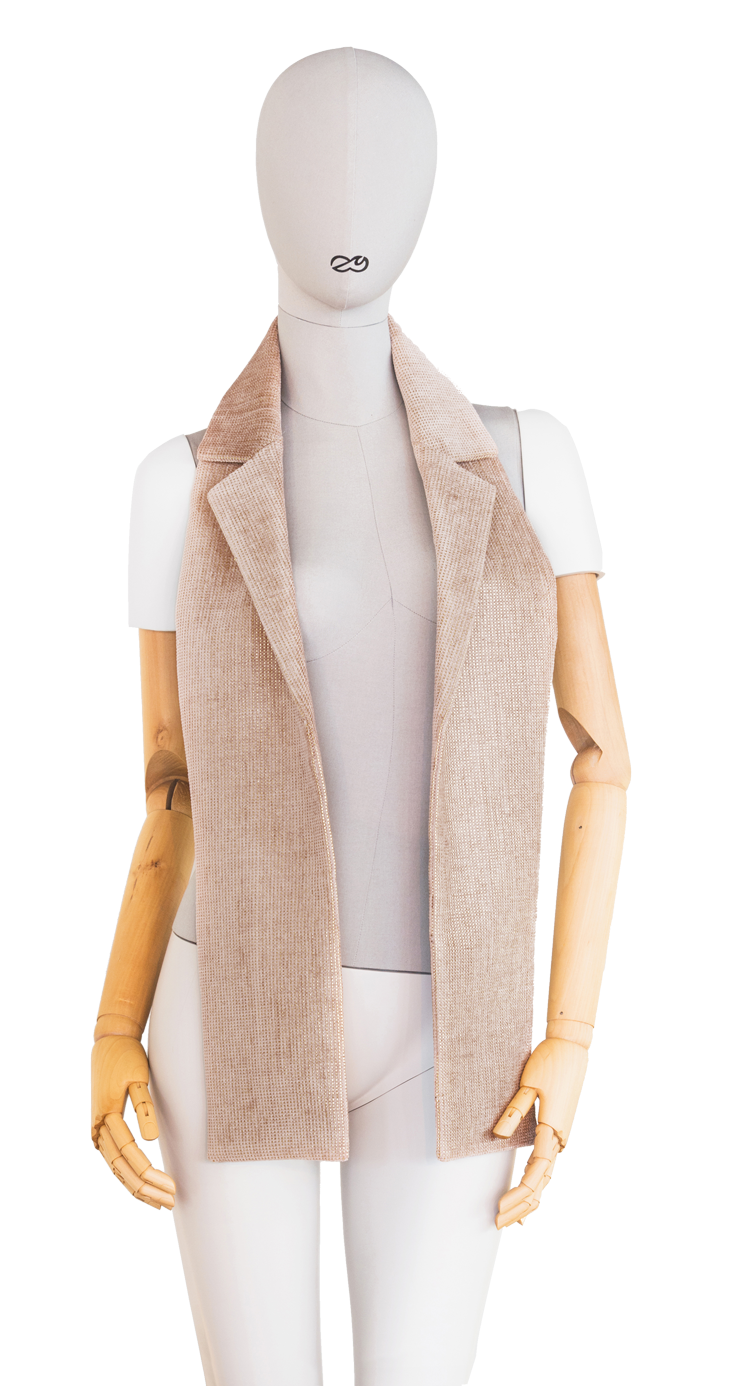 Kragenschal "Goldener Faden"