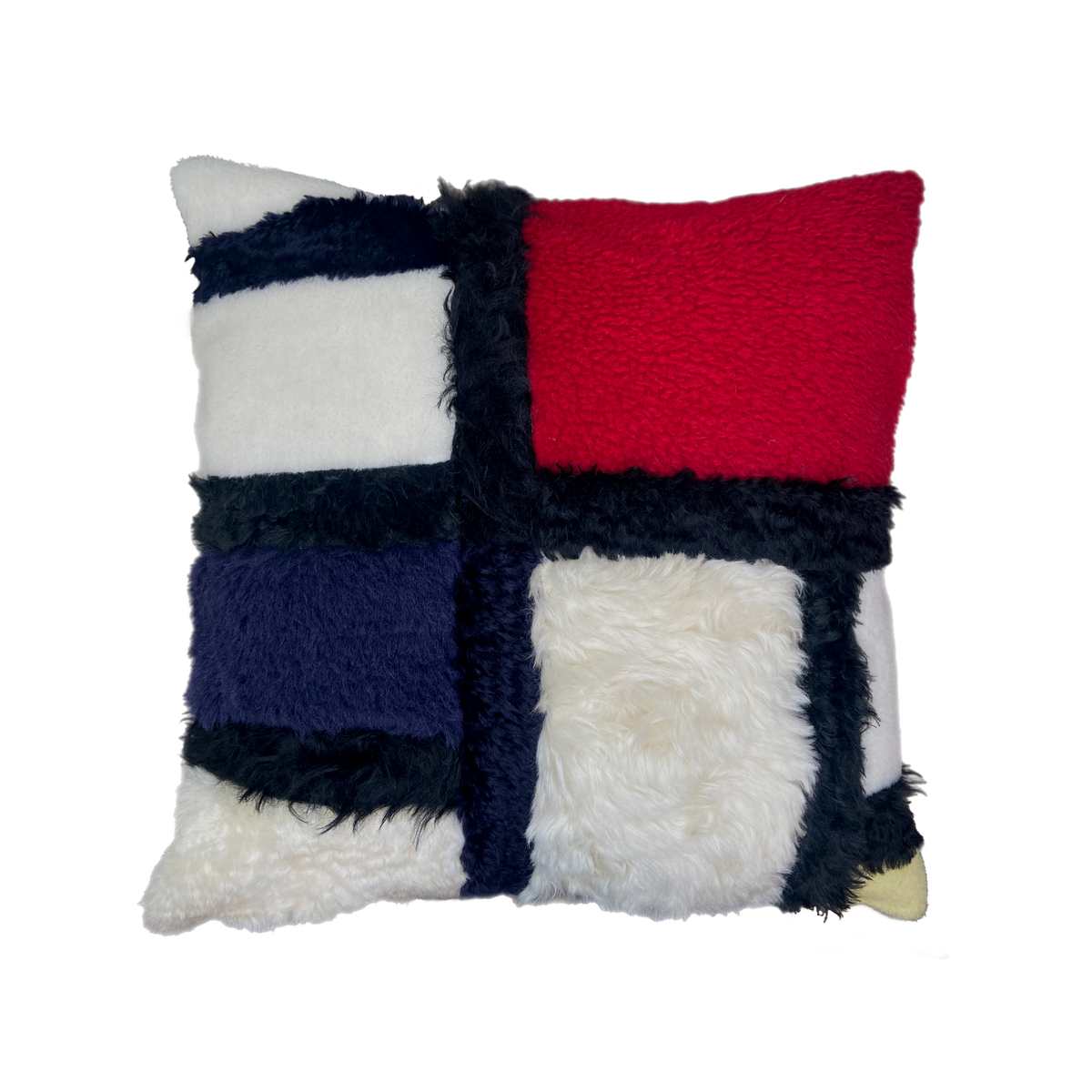 Fellkissen &quot;Mondri&quot;