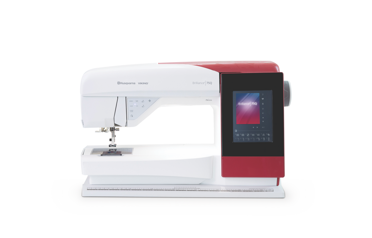 Husqvarna® VIKING® BRILLIANCE™ 75Q inkl. 1 Designer Workshop