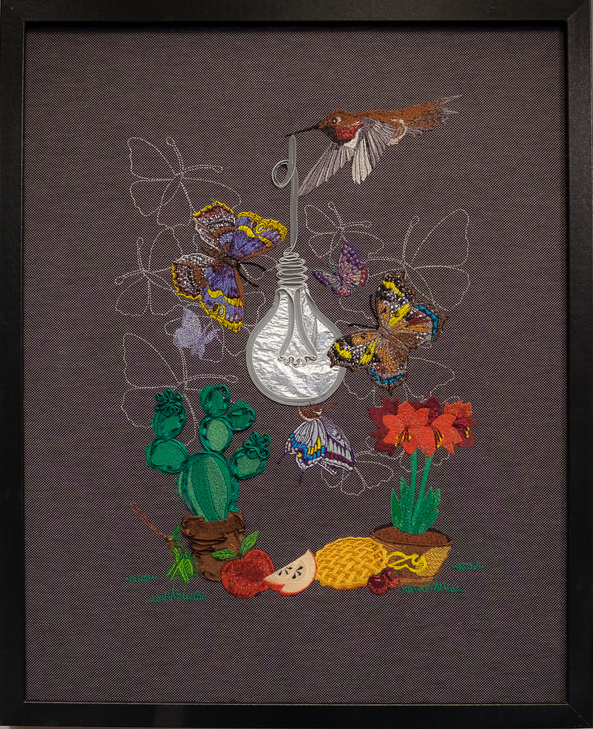 Stickgemälde &quot;Tag 4.2&quot;