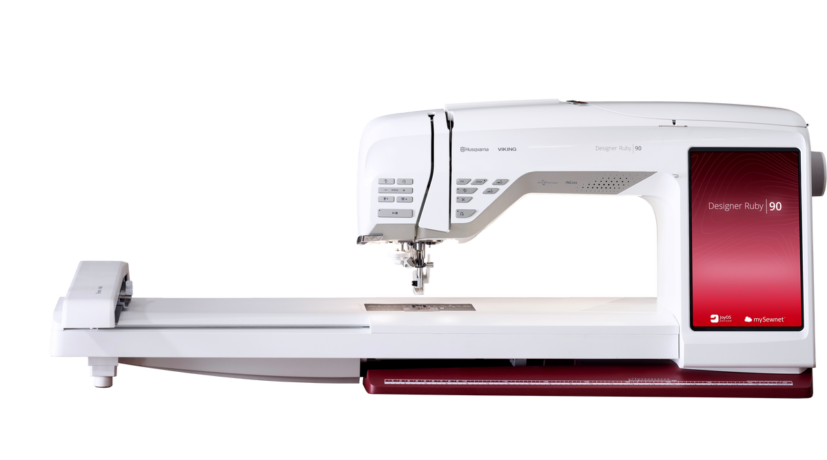Husqvarna® VIKING® Designer Ruby 90™ mit Stickmodul inkl. 2 Designer Workshops