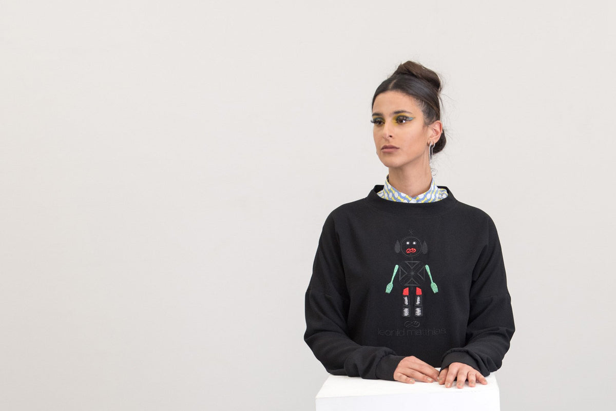 Sweatshirt "FCHNHM" bunt