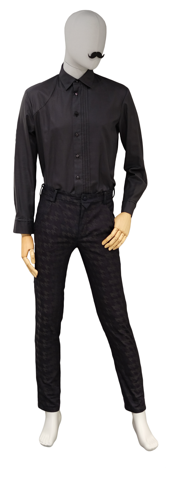 Hemd &quot;Makuchari&quot; anthrazit