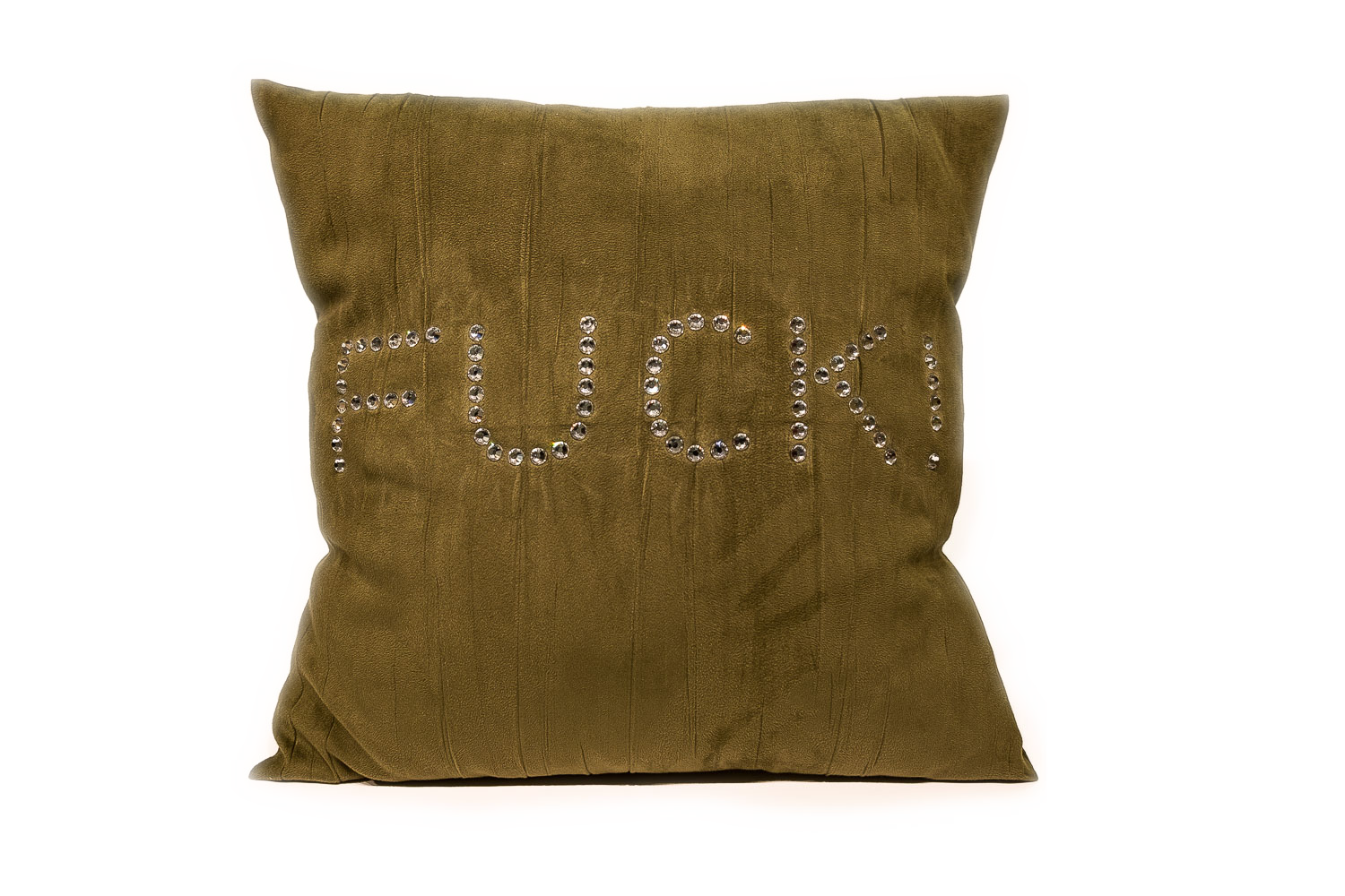 Fuck! Kissen grün