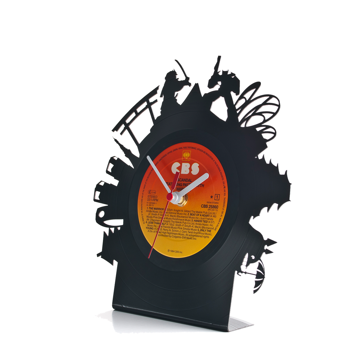 Schallplattentischuhr Tokyo