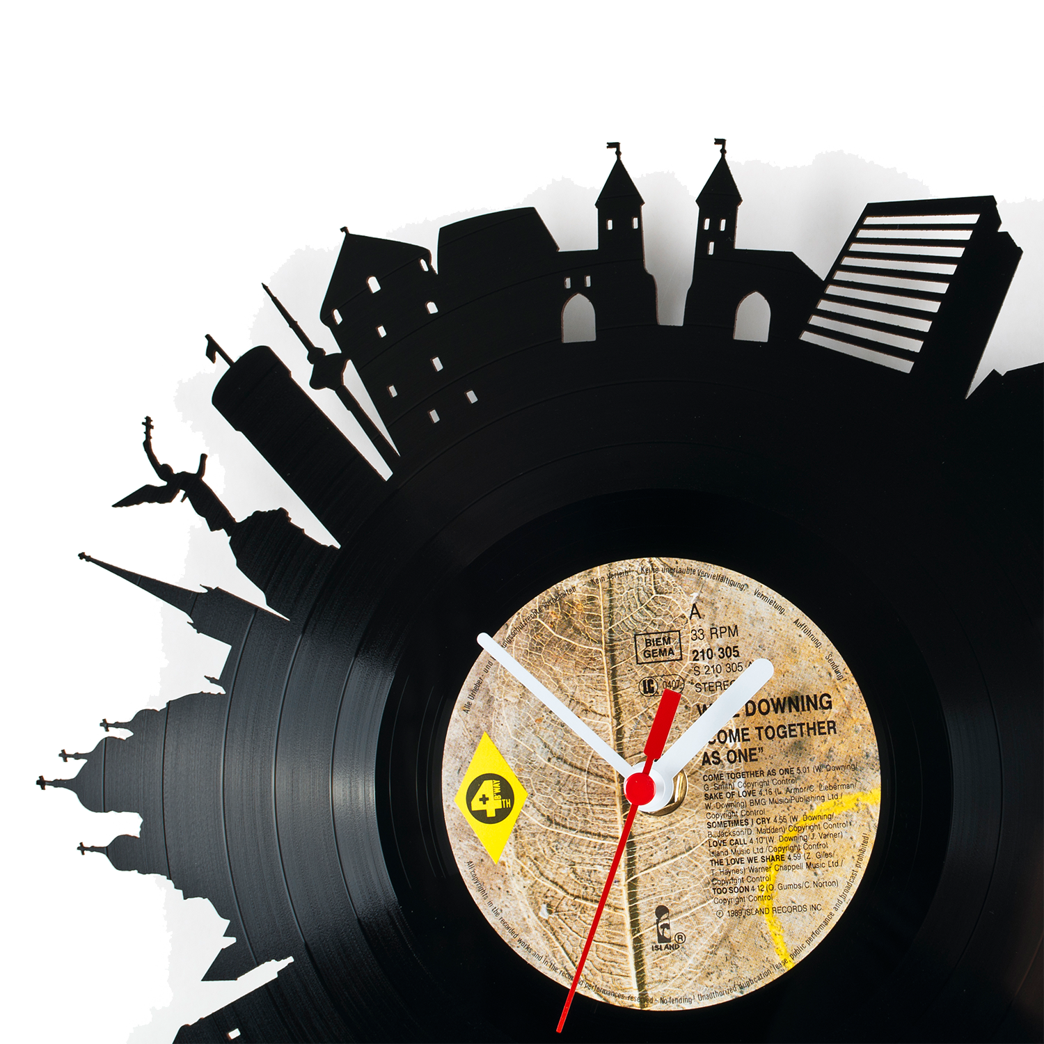 Schallplattenuhr Tallinn