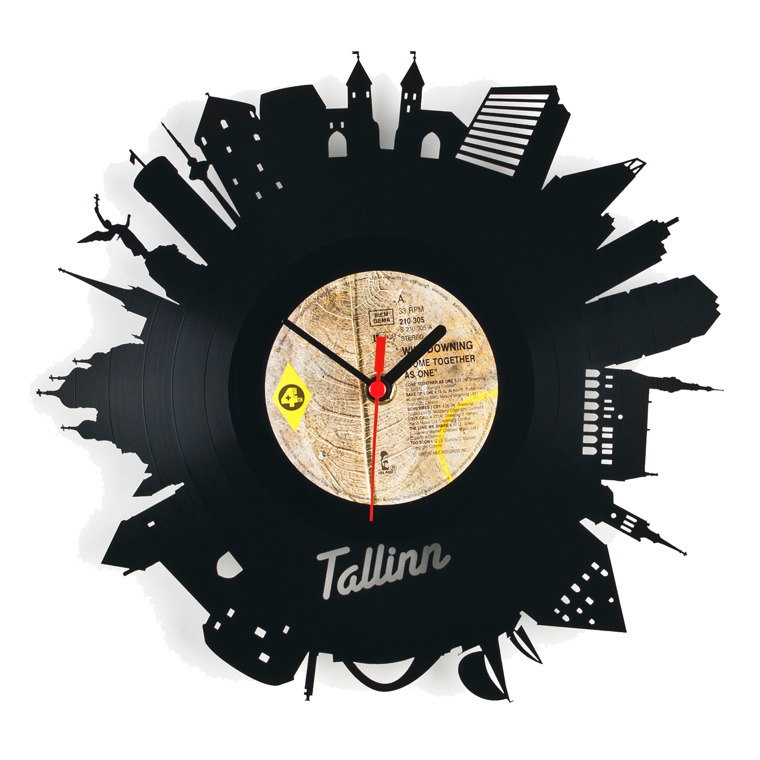 Schallplattenuhr Tallinn