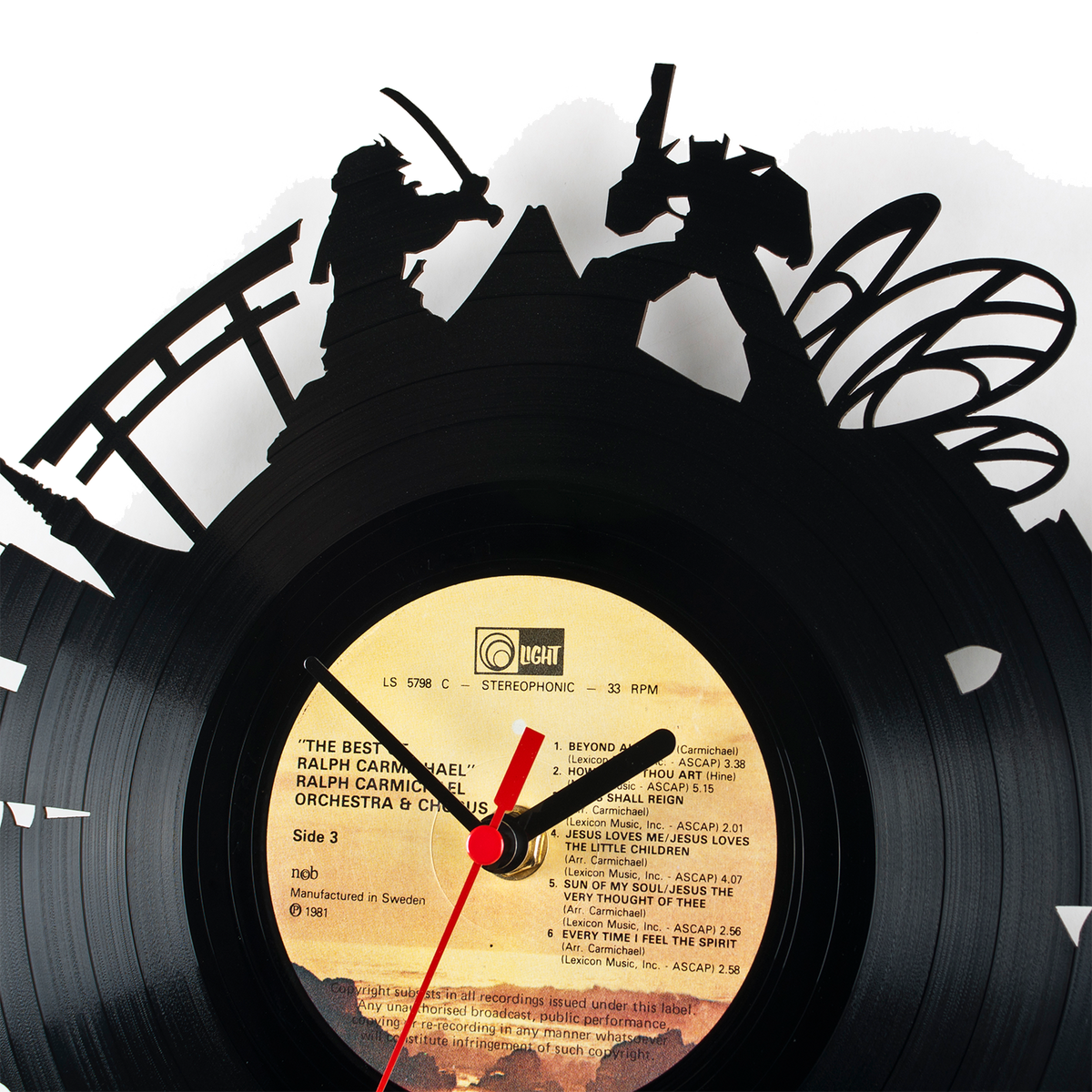 Schallplattenuhr Tokyo