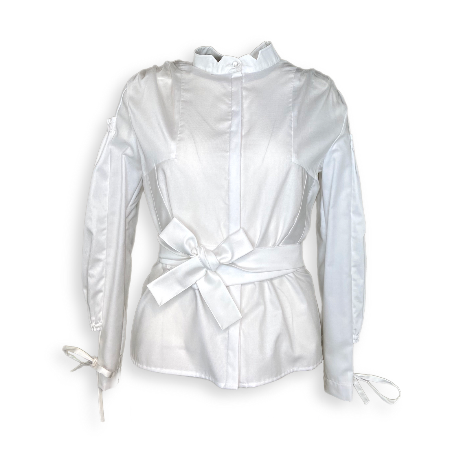 Bluse "SCHSNHSN" weiß