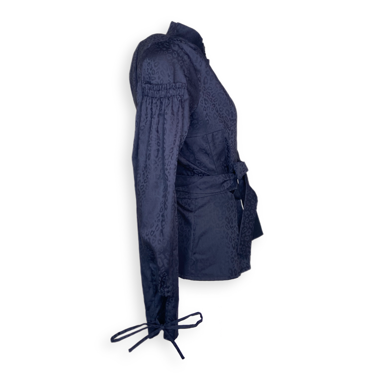 Bluse "SCHSNHSN" leo-schwarz