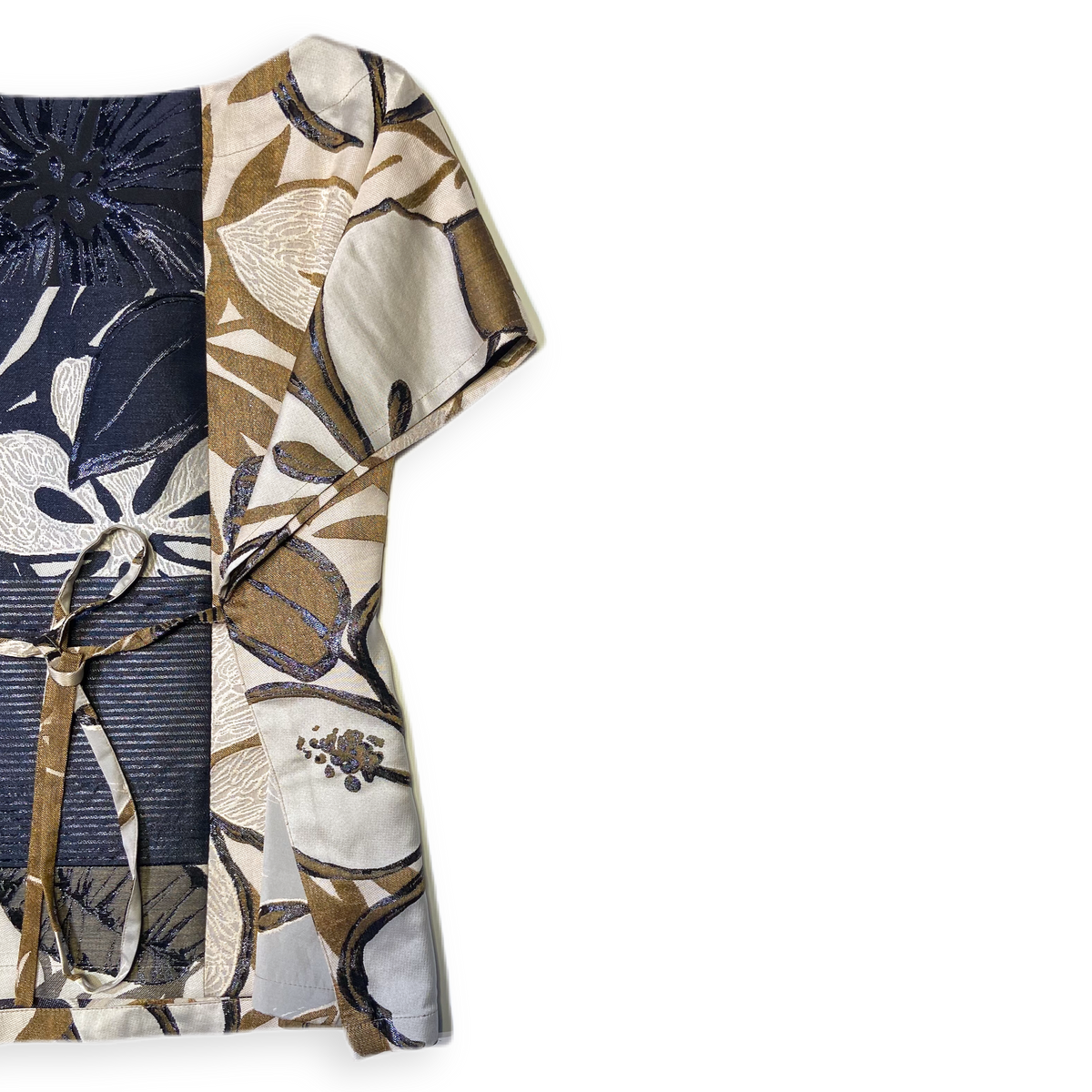 Takeshi Oberteil &quot;Jacquard Blumen&quot;