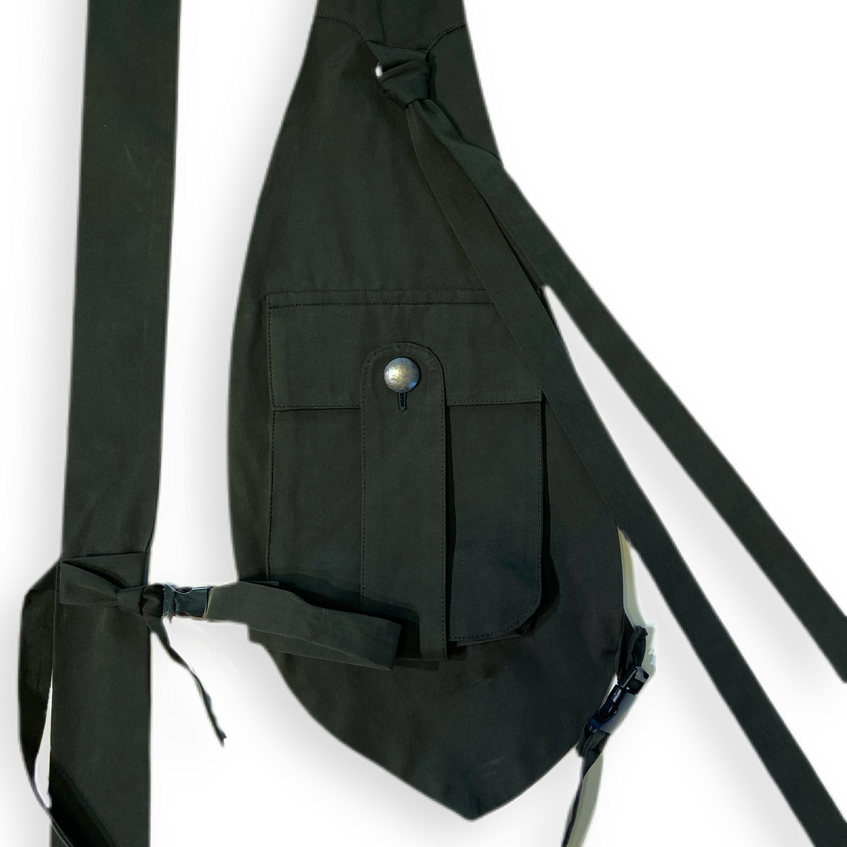 Weste &quot;Bondage&quot; olivgrün