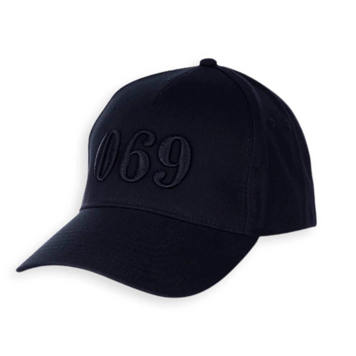 Kappe "069" schwarz-schwarz