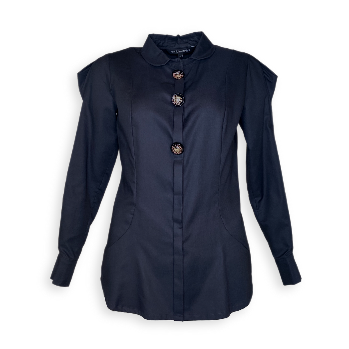 Bluse &quot;Kioto&quot; Knöpfe rosa