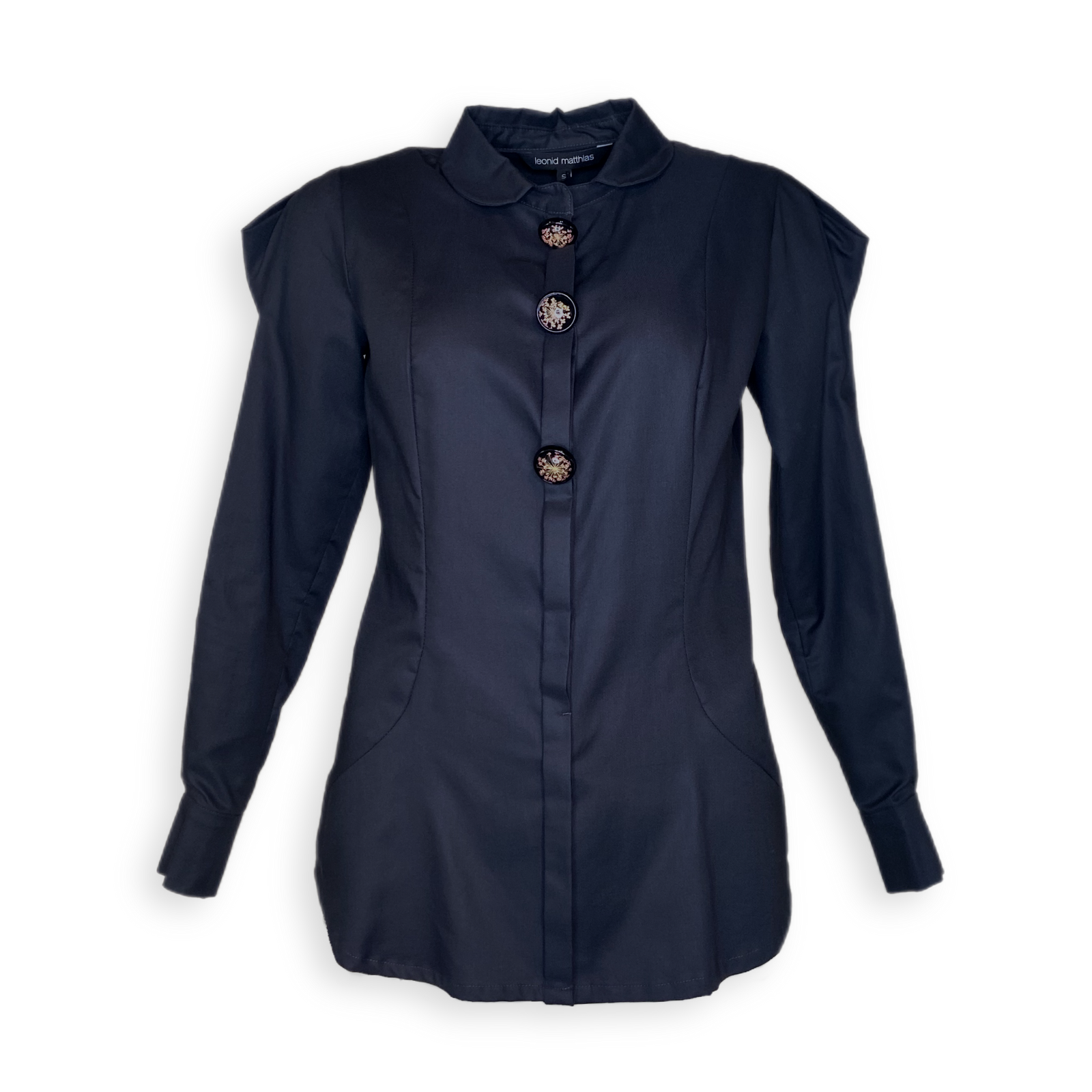 Bluse "Kioto" Knöpfe rosa