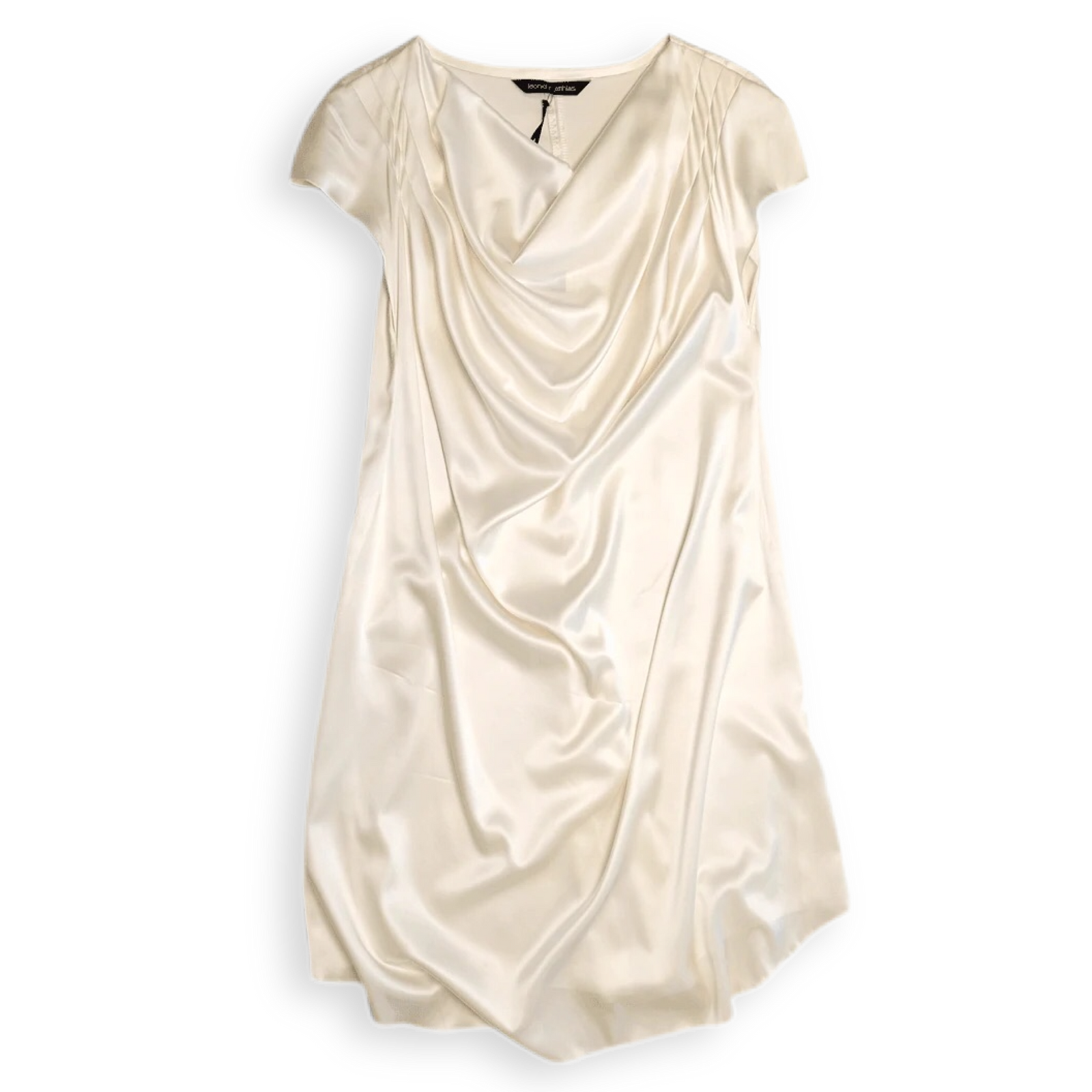 Kleid "Wasserfall" hell-creme