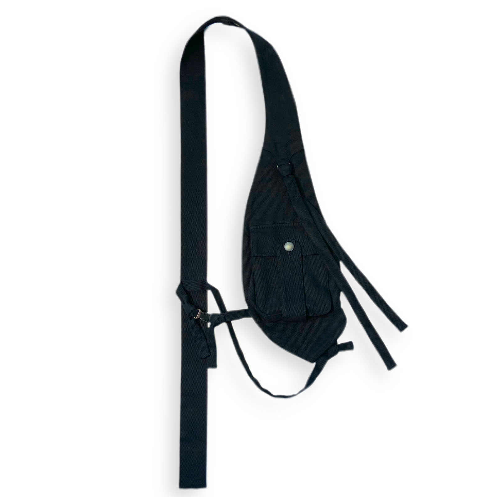 Weste "Bondage" schwarz