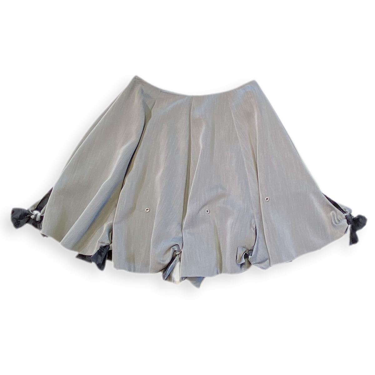 Rock "Schleifen" grau