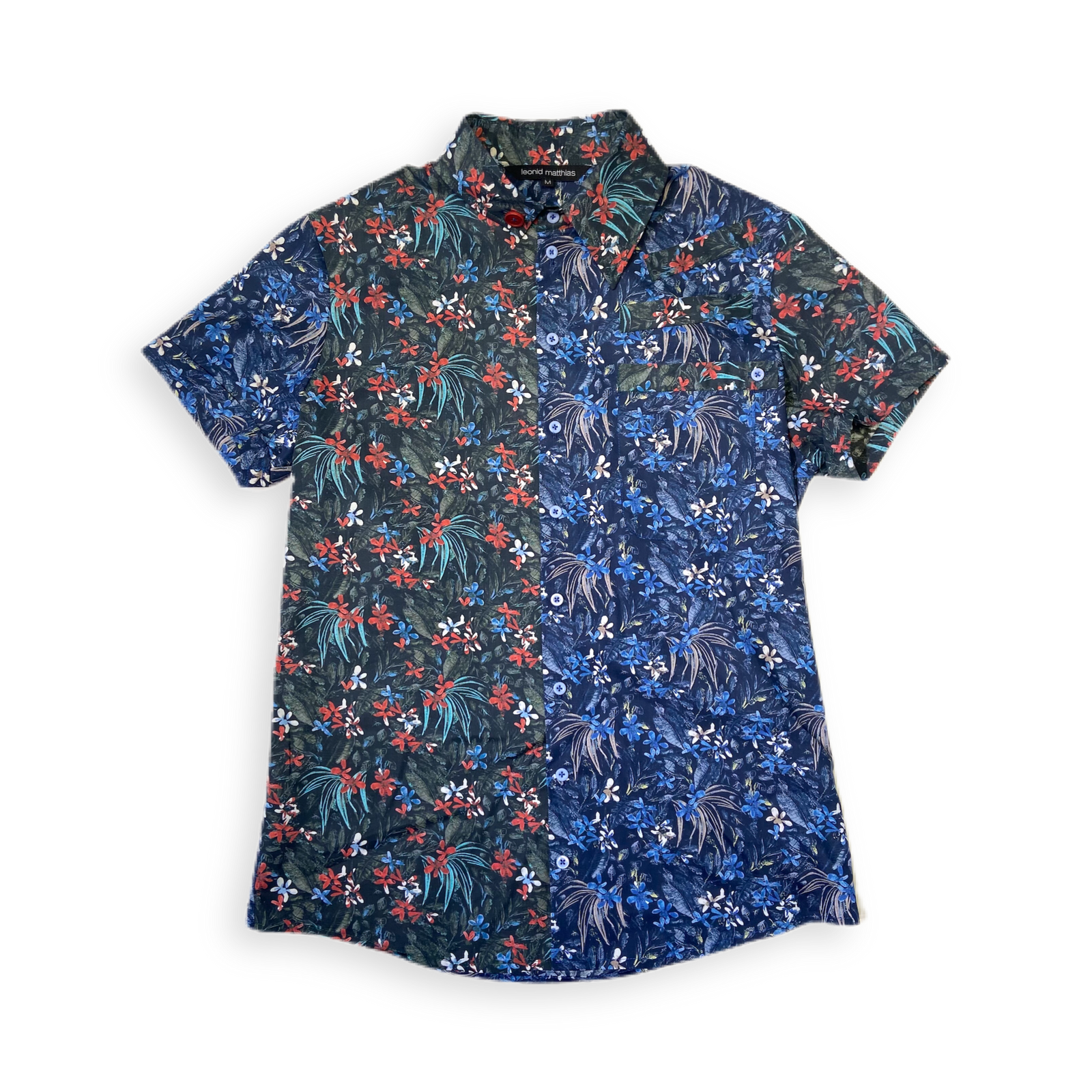 Hemd "Takeshirou" KA grün-blau