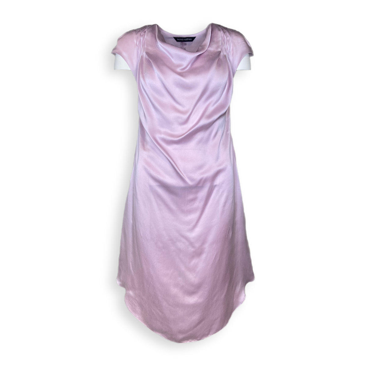 Kleid "Wasserfall" hell-flieder
