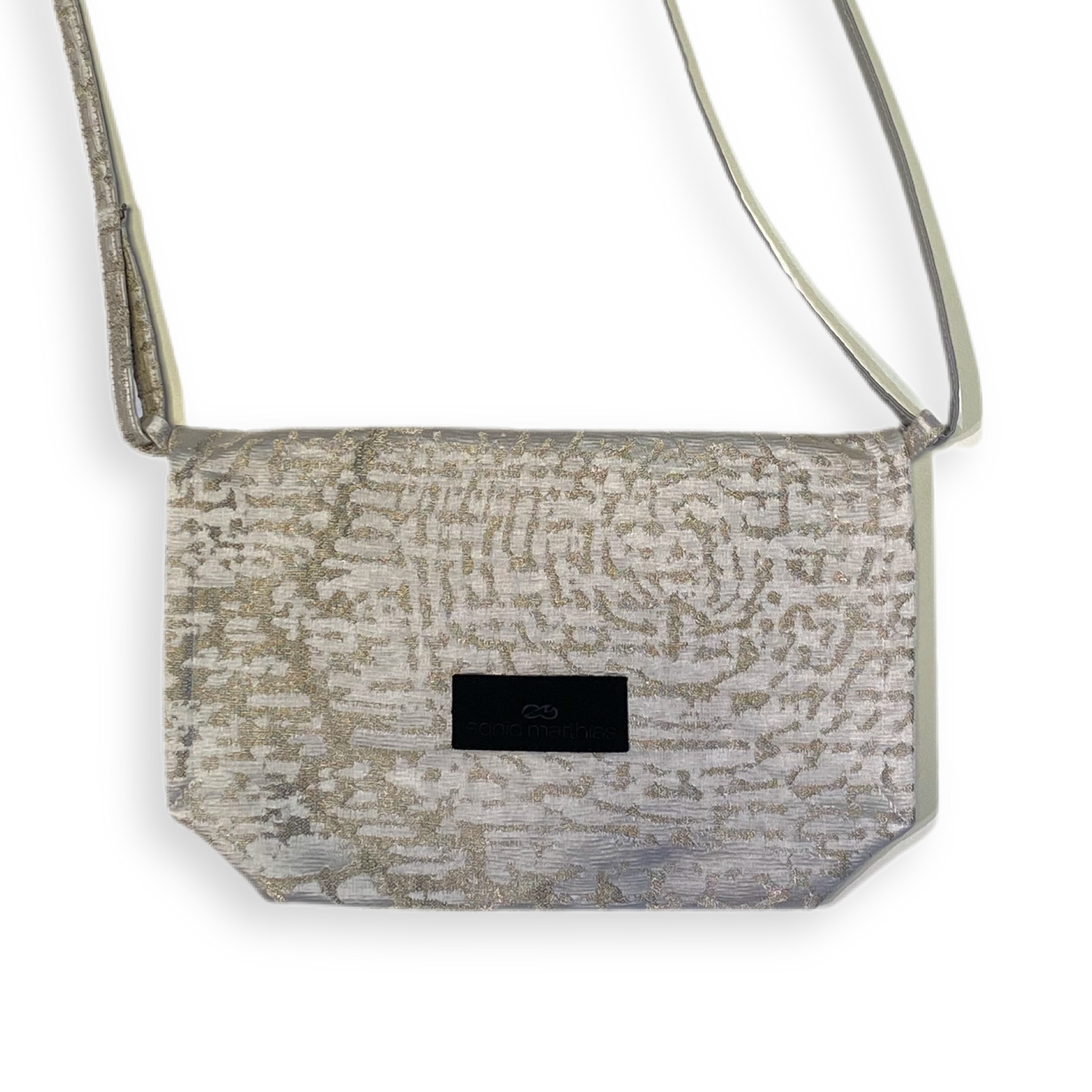 Tasche "Origami-Schleife" silber