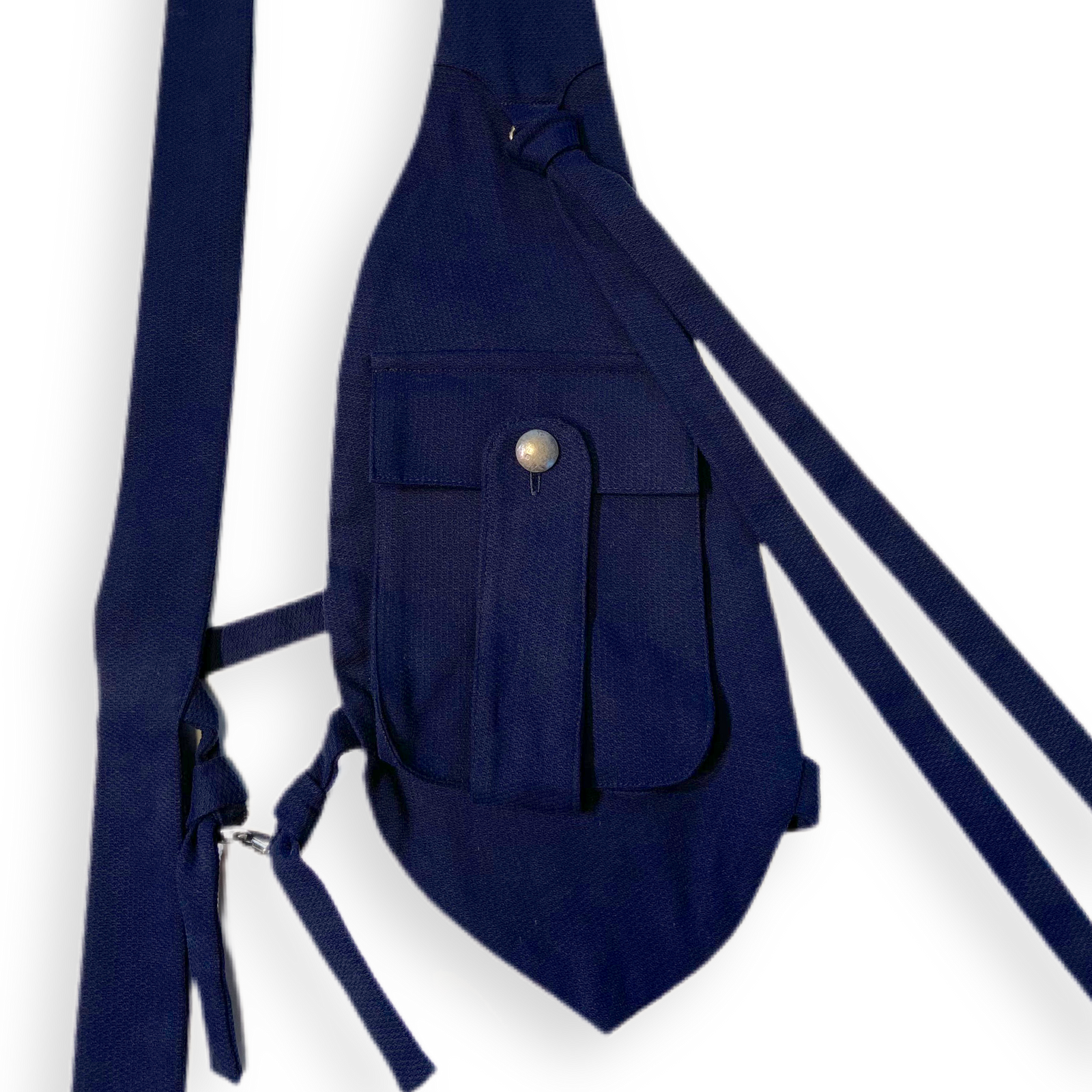 Weste "Bondage" dunkelblau