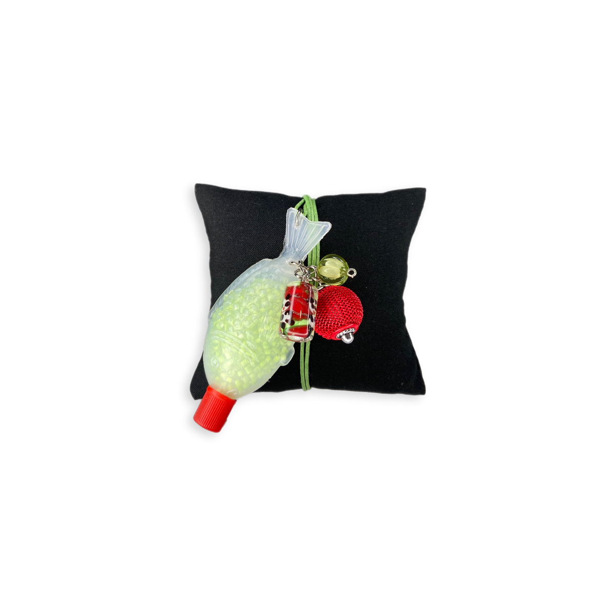 Fischkette Unikat "Red Bubble"