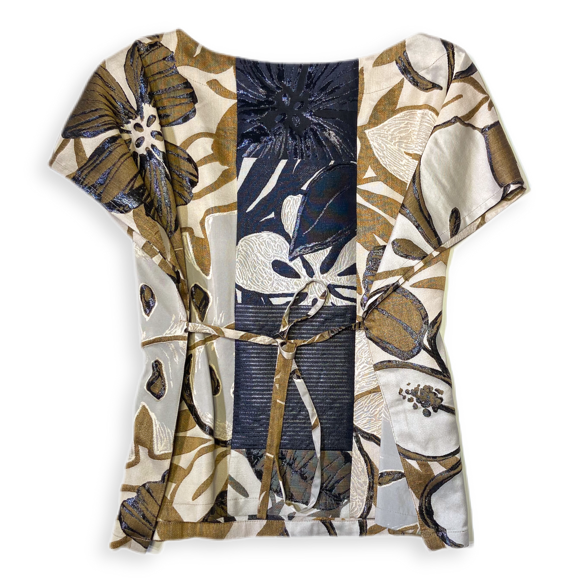 Takeshi Oberteil &quot;Jacquard Blumen&quot;