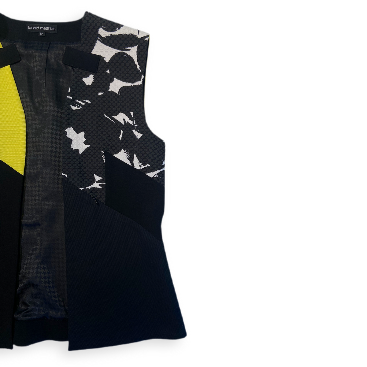 Weste &quot;BRGNNKHM&quot; schwarz-gelb