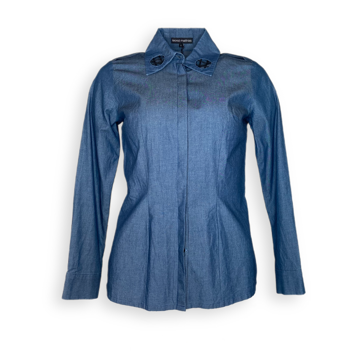 Bluse "Osaka" blau
