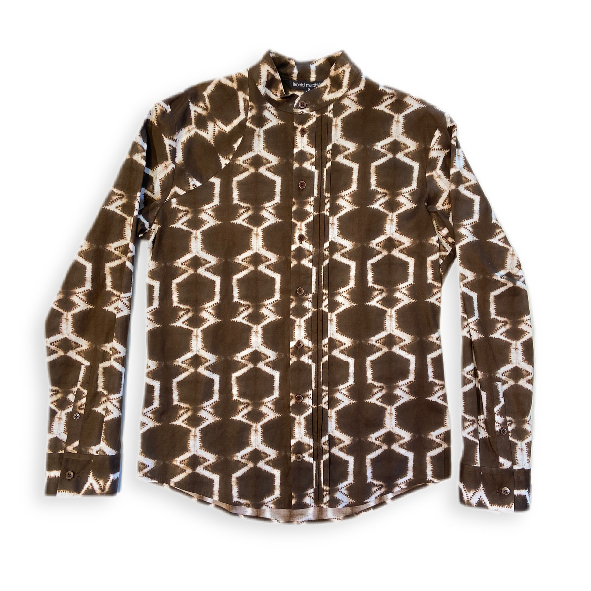 Hemd &quot;Makuchari&quot; braun