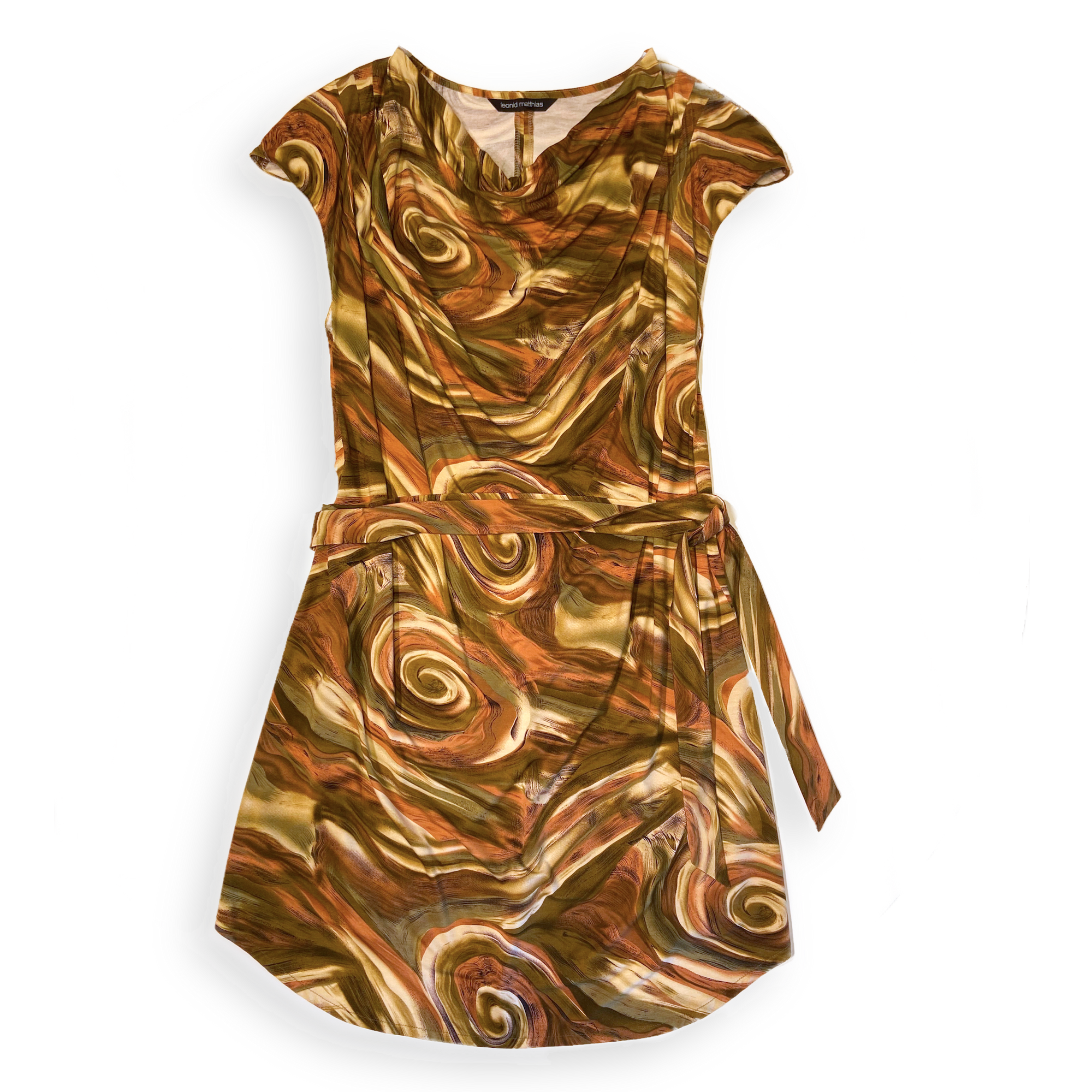 Kleid "Wasserfall" Farbwirbel
