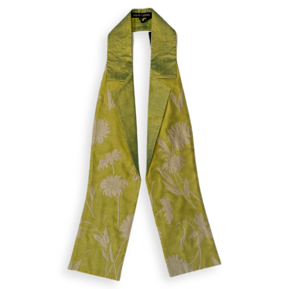 Kragenschal "Green Chrysanthemums"