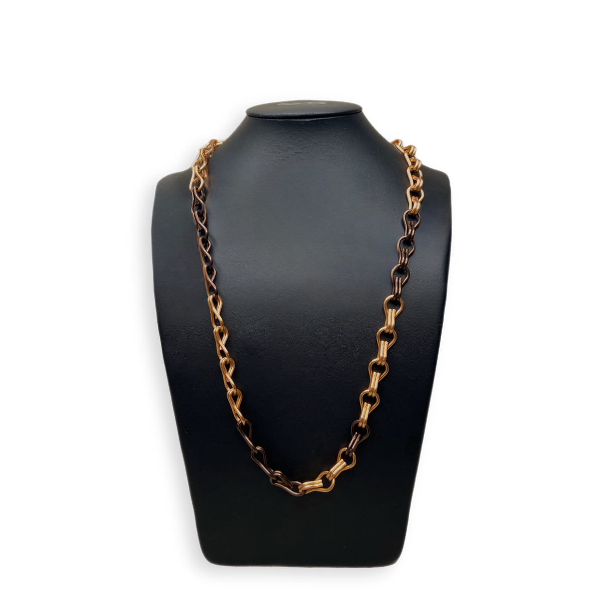Brillenkette Bicolor dunkel-bronze