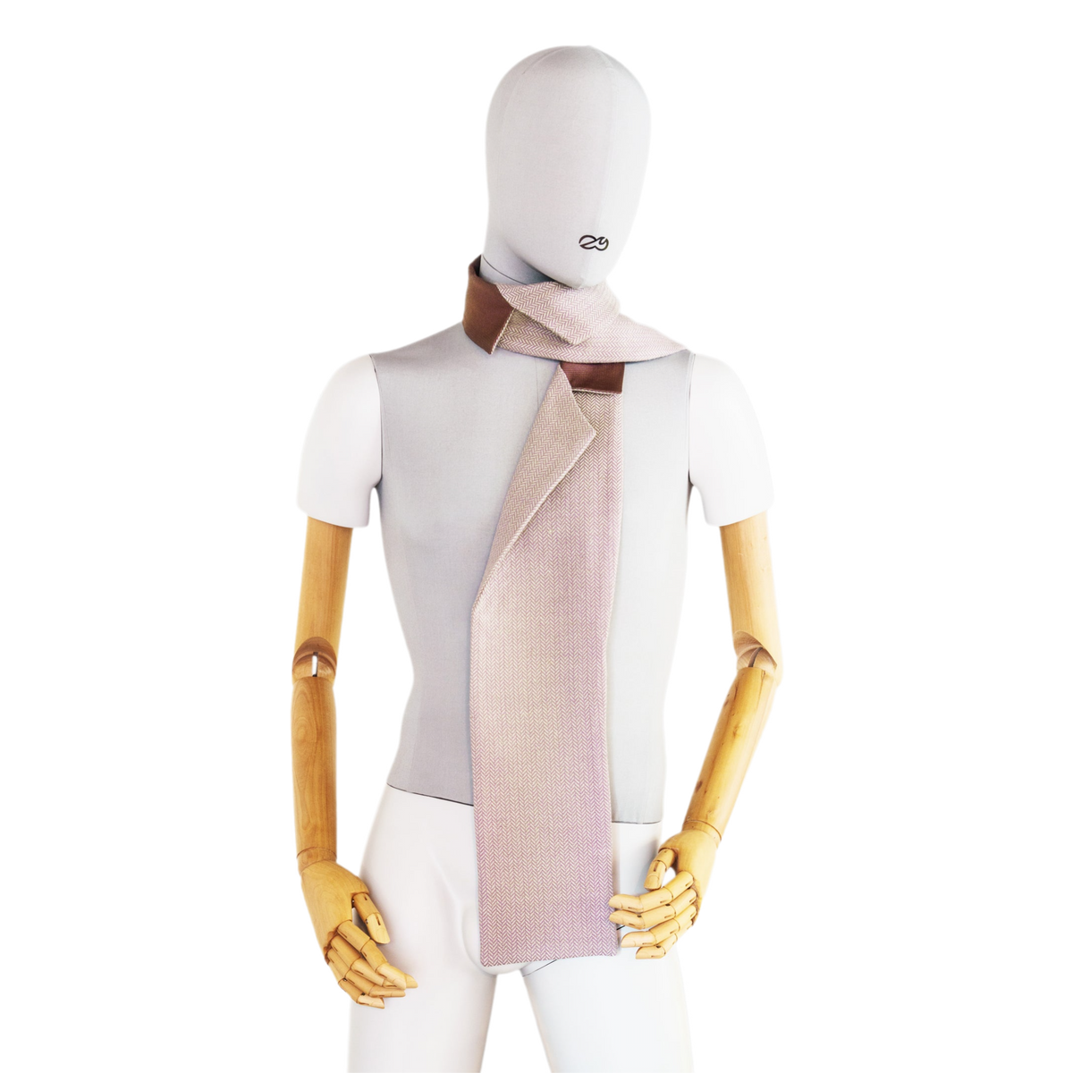 Kragenschal &quot;Heringbone&quot;