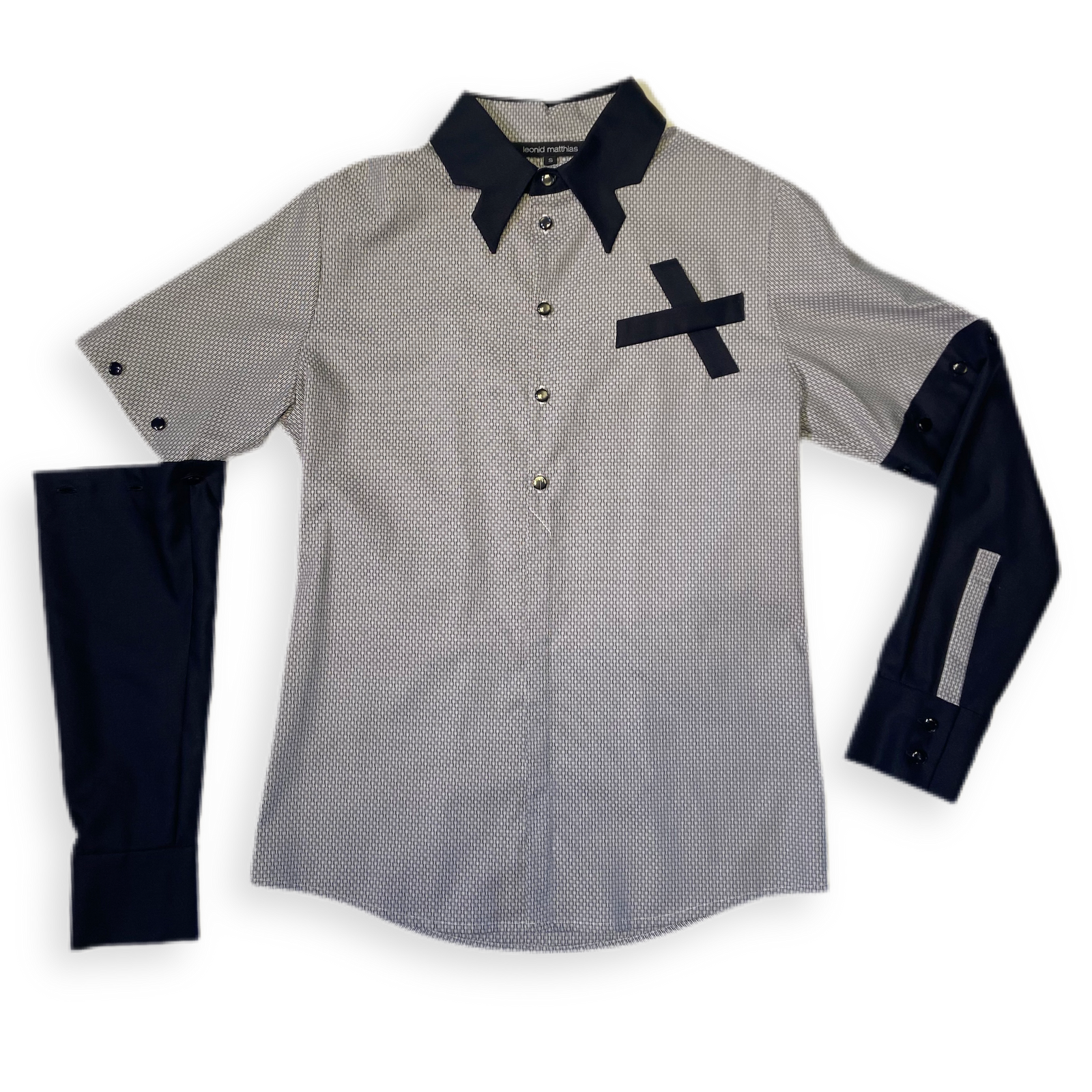 Hemd "ALTSTDT" grau-anthrazit