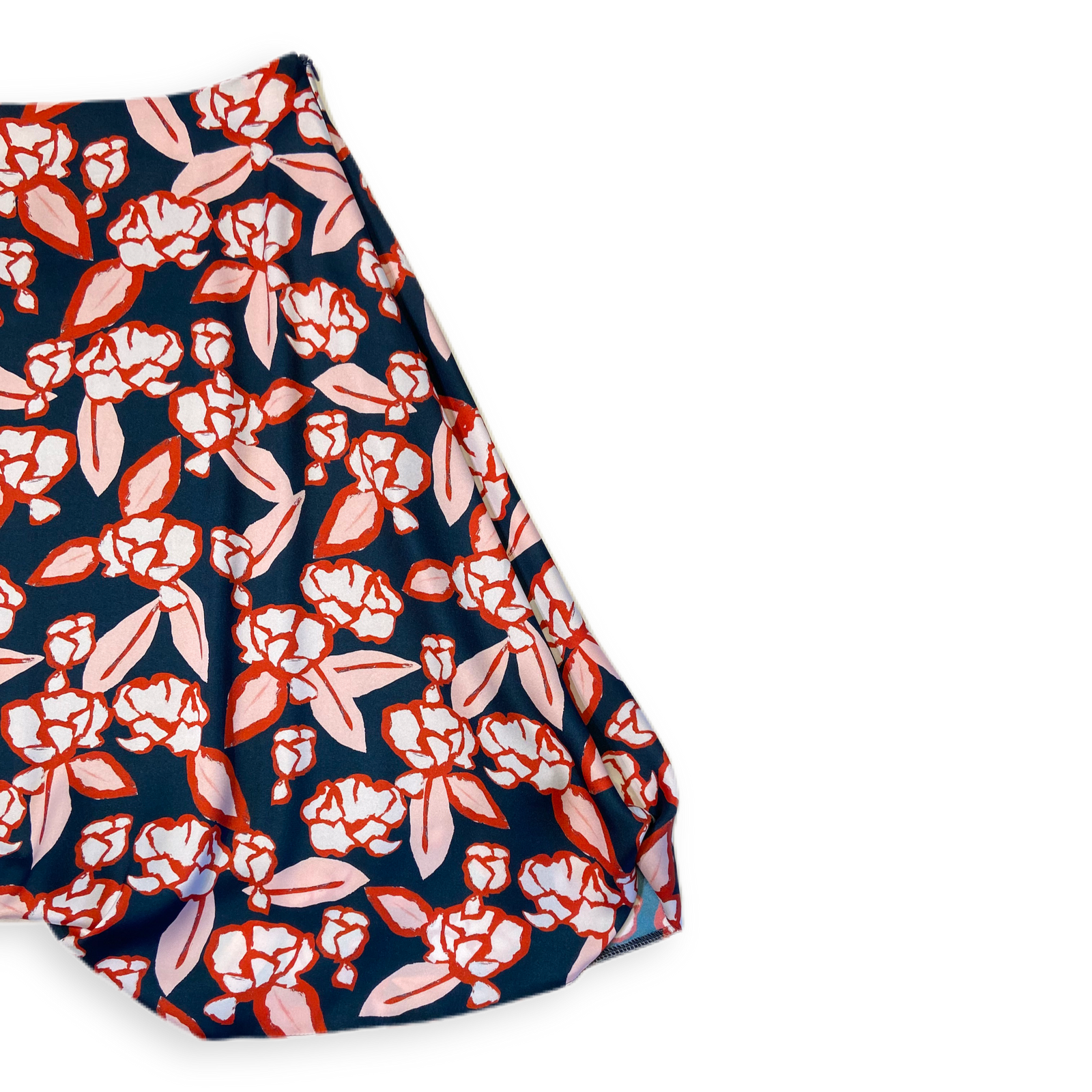 Rock "NRDND" geblümt