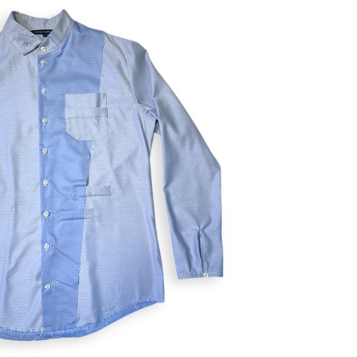 Hemd &quot;NDRRD&quot; blau