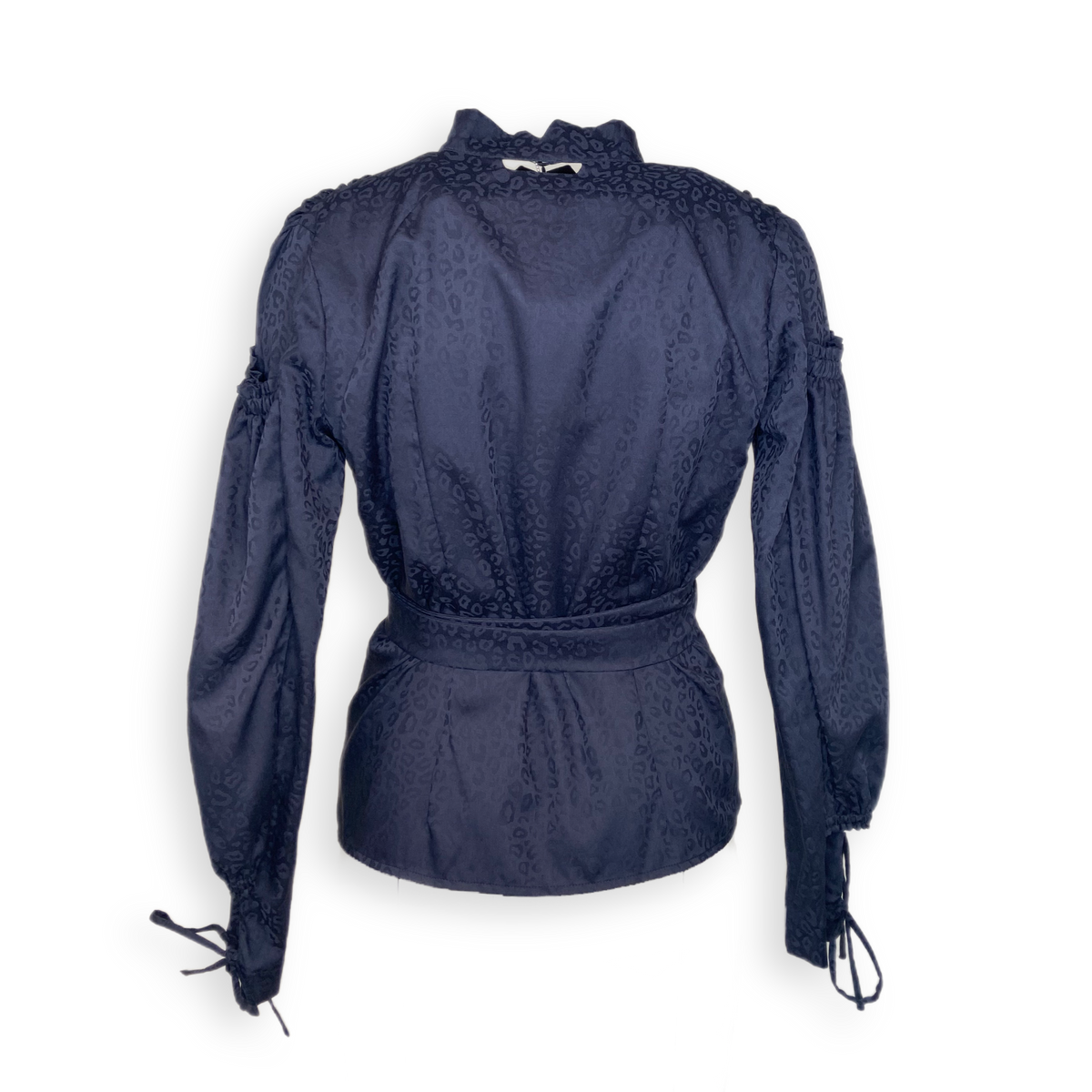 Bluse "SCHSNHSN" leo-schwarz