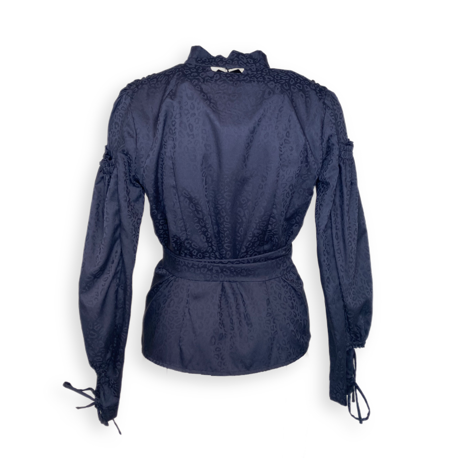Bluse "SCHSNHSN" leo-schwarz