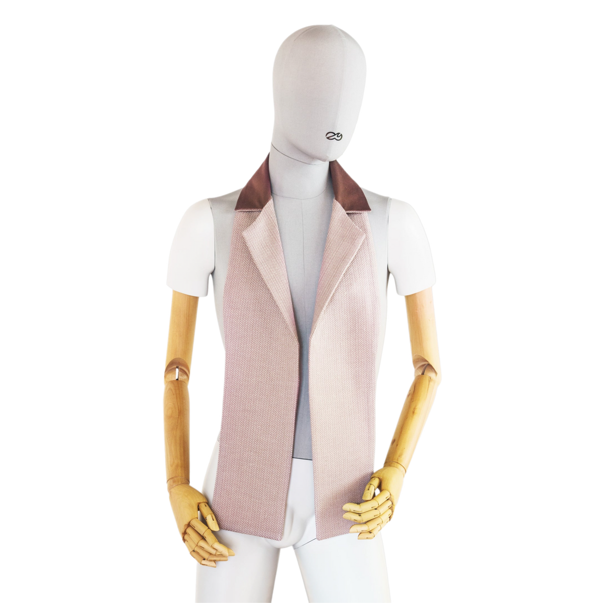 Kragenschal &quot;Heringbone&quot;