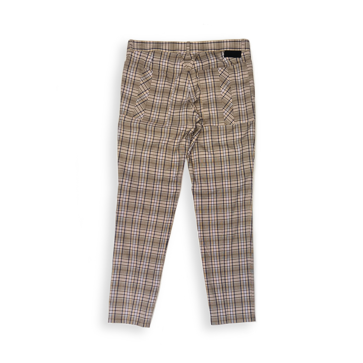 Hose &quot;Nicola&quot; karo beige