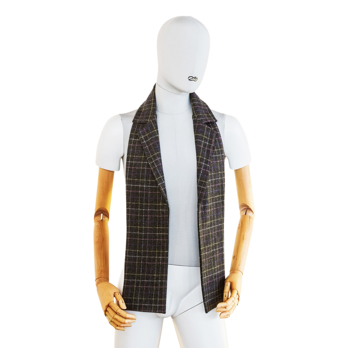 Kragenschal &quot;Wollkaro&quot;