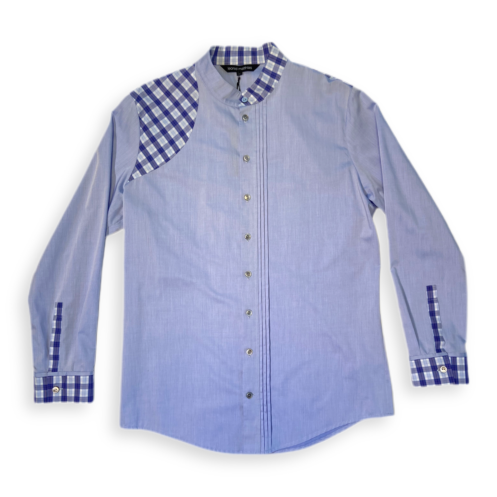 Hemd "Makuchari" blau-karo