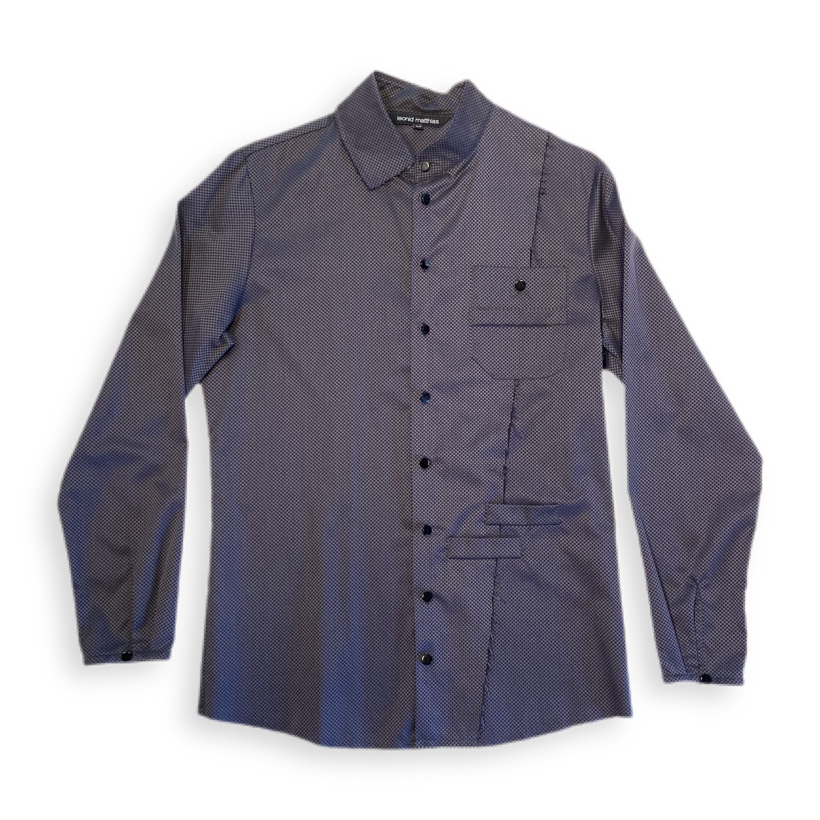 Hemd "NDRRD" anthrazit