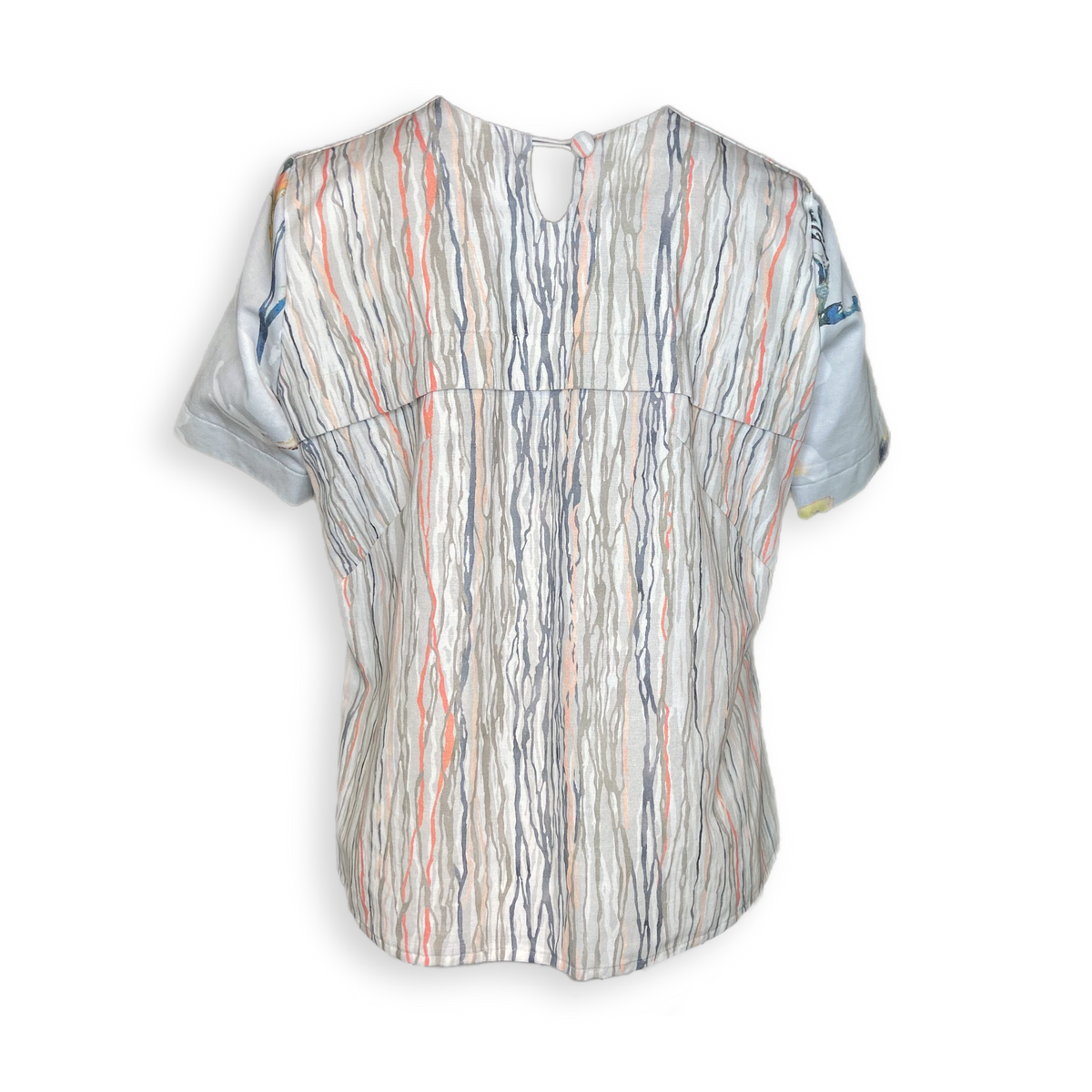 Oberteil &quot;Tintenherz&quot; gemasert