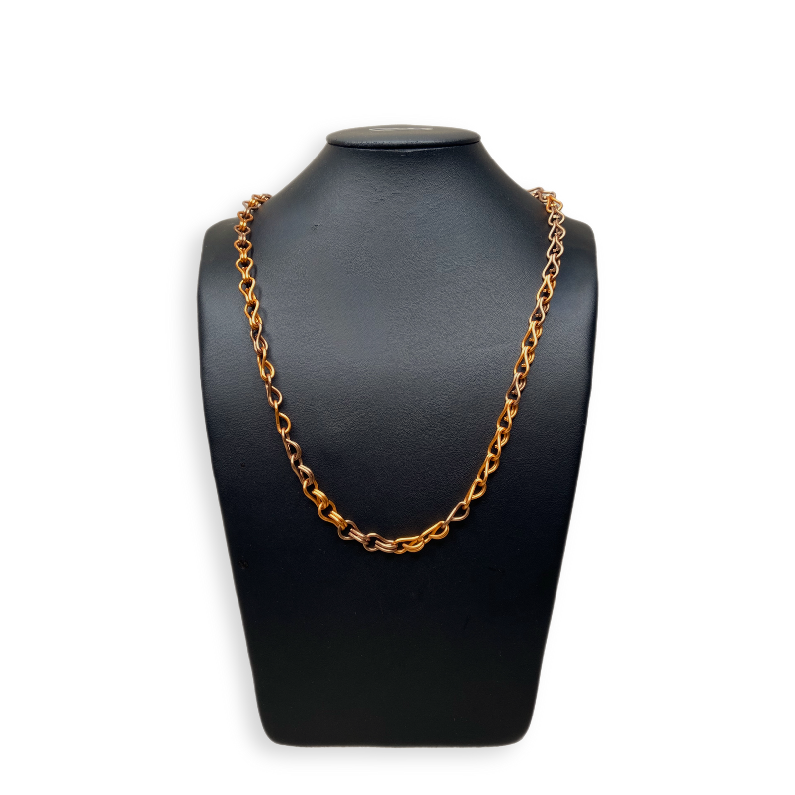 Brillenkette "Bicolor" bronze-kupfer hell