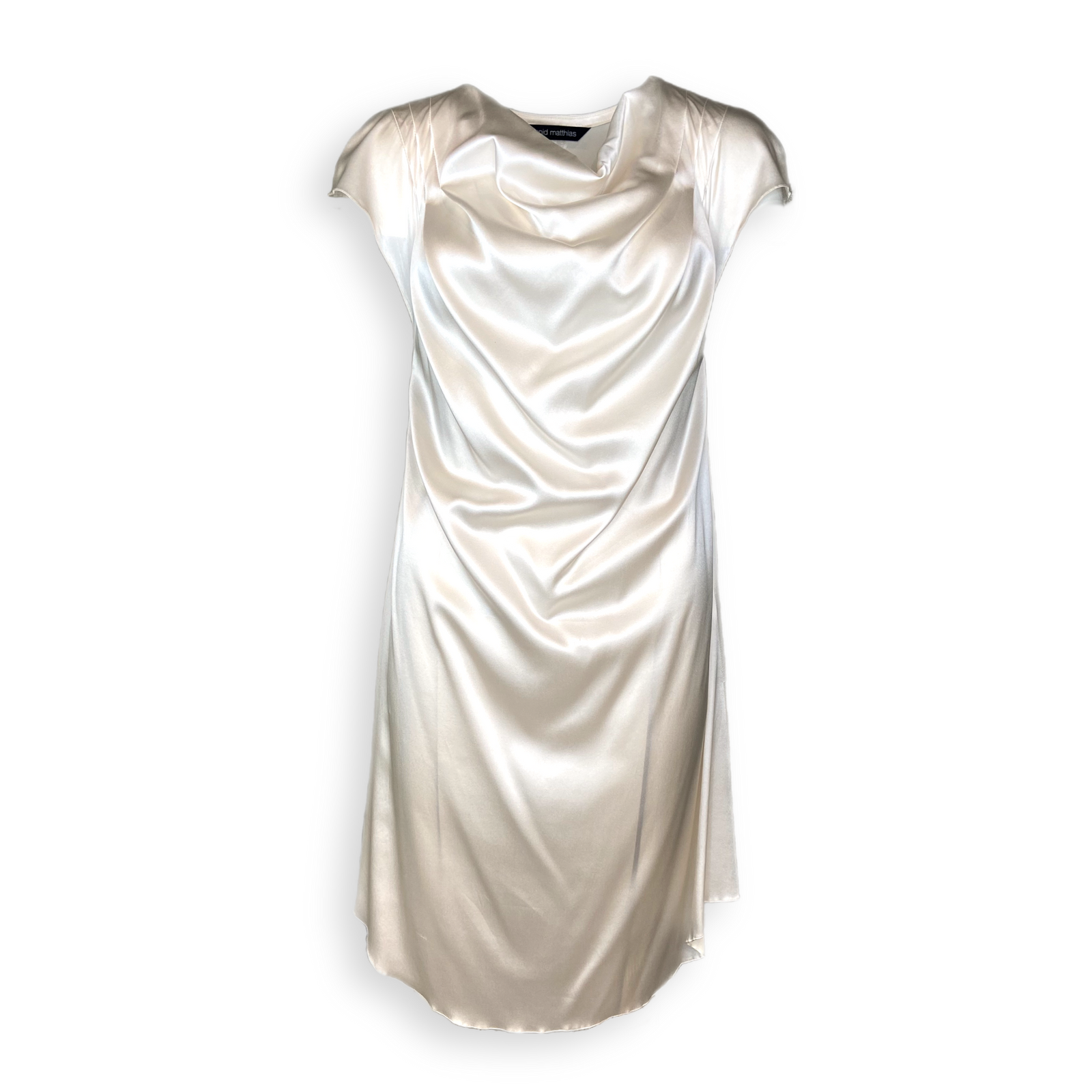 Kleid "Wasserfall" hell-creme